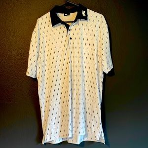 PXG MEN’S Medium White Cactus Polo